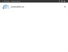 Tablet Screenshot of carolinapeo.com